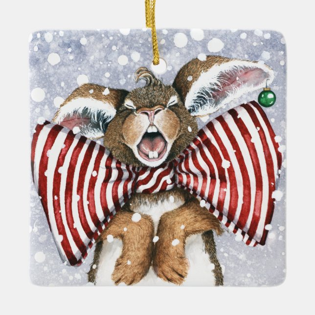 The Soloist Ceramic Ornament (Front)