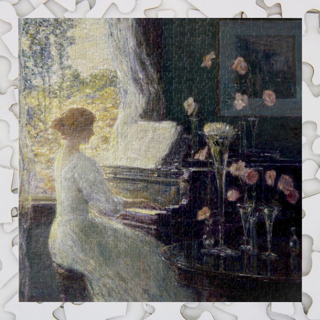 The Sonata by Frederick Childe Hassam Jigsaw Puzzle (Creator Uploaded)