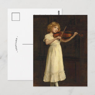 The Sonatina   John Collier Postcard