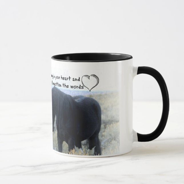 "The Song in your heart" mug (Right)