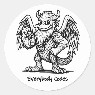 The Song of Ducks and Dragons Stickers Sheet