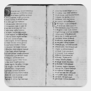 The Song of Roland' Square Sticker