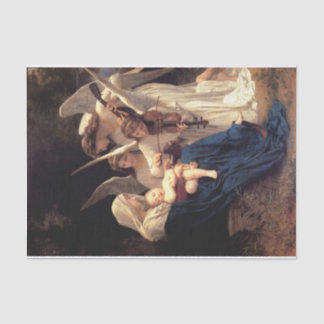 The song of the angels, Bouguereau Tissue Paper