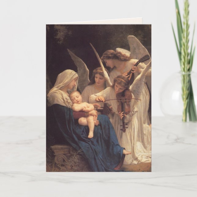 The Song of The Angels Christmas Card (Front)