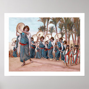 "The Songs of Joy" Passover Gift Art Print