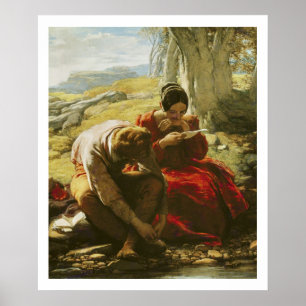 The Sonnet, 1839 (oil on panel) Poster
