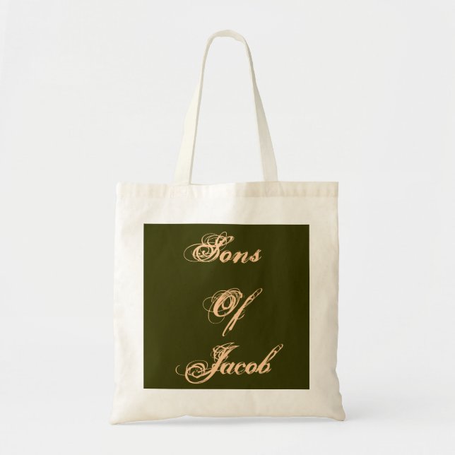The Sons Of Jacob Tote Bag (Front)
