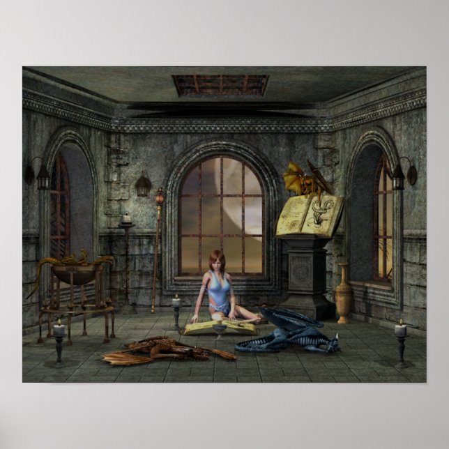 The Sorceress's Pets Poster (Front)