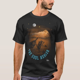 The Soul Healer For Fishing Lover Black T-Shirt
