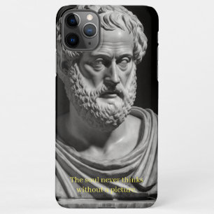 The soul never thinks without a picture iPhone 11Pro max case