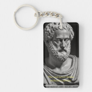 The soul never thinks without a picture keychain