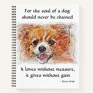 The Soul of a Dog - Chihuahua Notebook