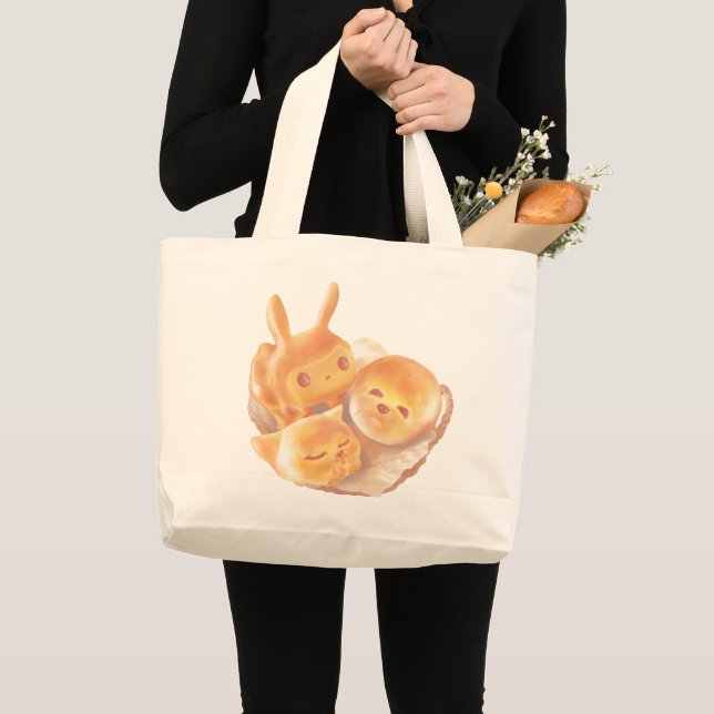 The Soul of Bread Large Tote Bag (Front (Product))