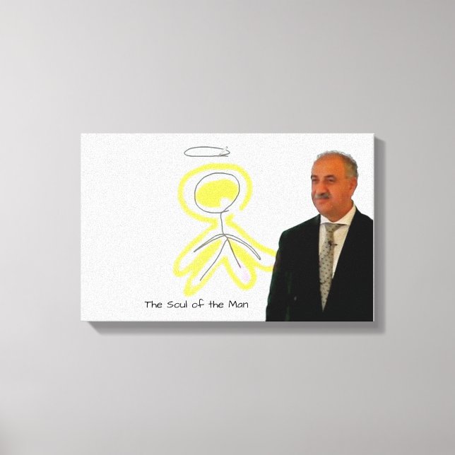 The Soul of the Man Canvas Print (Front)