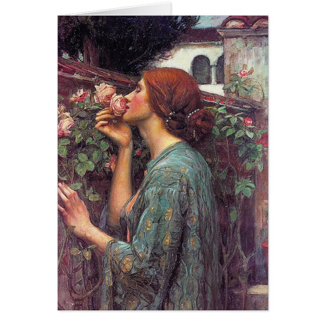 "The Soul of The Rose" by John W. Waterhouse (Front)