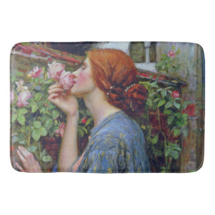 The Soul of the Rose, John William Waterhouse Bath Mat