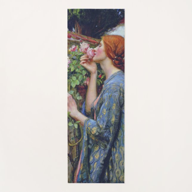 The Soul of the Rose, John William Waterhouse Yoga Mat (Front)