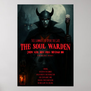 The Soul Warden - Infernal Wardens Series Horror Poster