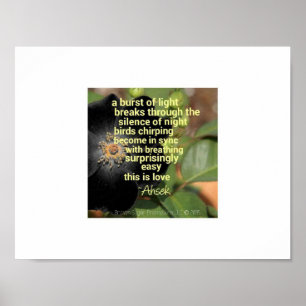 The Sound of Morning Poem by Ahsek Novel Poster