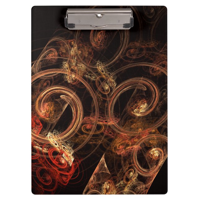 The Sound of Music Abstract Art Clipboard (Front)