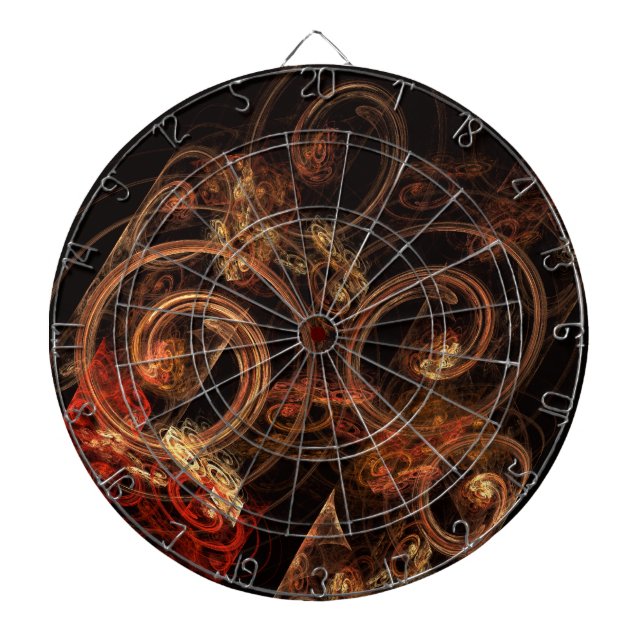 The Sound of Music Abstract Art Dartboard (Front)