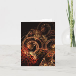 The Sound of Music Abstract Art Note Card