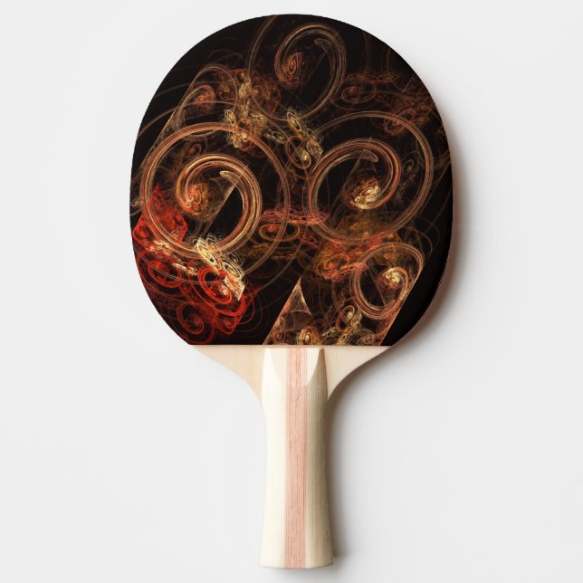 The Sound of Music Abstract Art Ping Pong Paddle (Front)