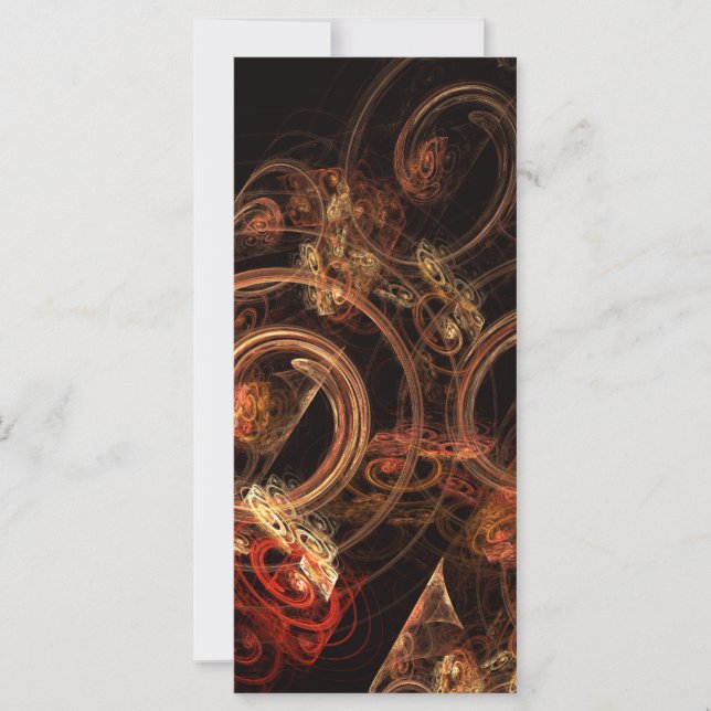 The Sound of Music Abstract Art Rack Card (Front)