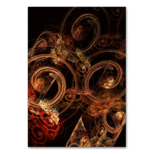 The Sound of Music Abstract Art Table Card