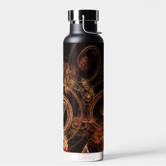 The Sound of Music Abstract Art Water Bottle (Left)