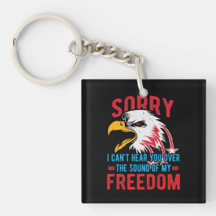 The Sound Of My Freedom Keychain