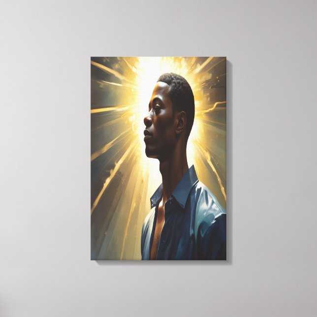 The Sound of Paint Holding Its Breath   Canvas Print (Front)