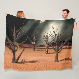 The Sound of Quiet Fleece Blanket