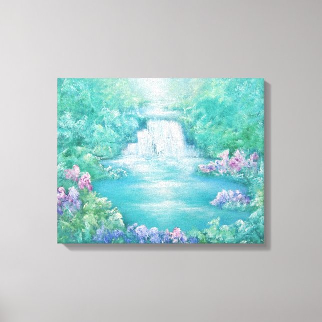 The Sound of Water 2012 Canvas Print (Front)