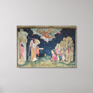 The Sounding of the Seventh Trumpet and the Canvas Print