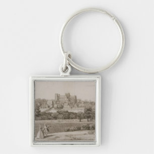 The South-East Prospect of Rippon, 1731-48 (line e Keychain