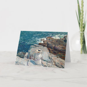 The South Ledges, Appledore Childe Hassam Card