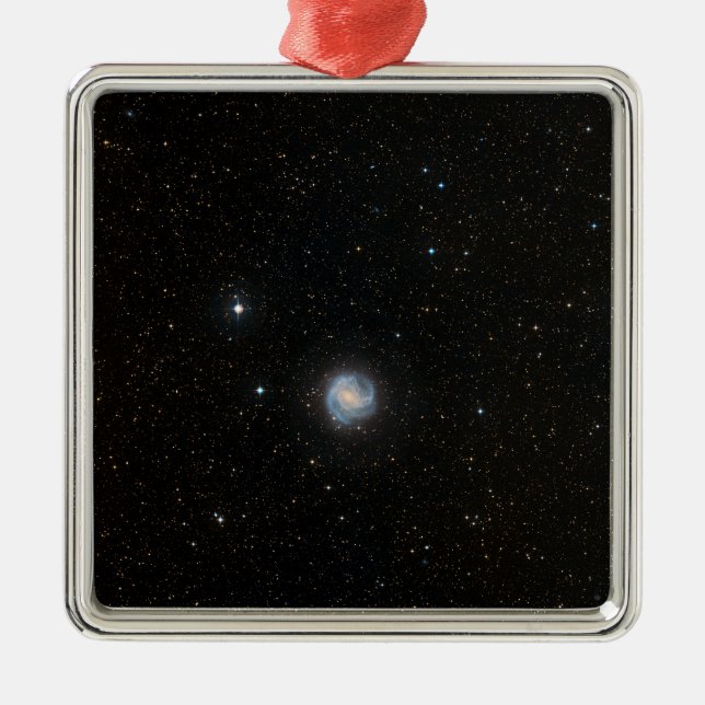 The Southern Pinwheel Galaxy 2 Metal Ornament (Front)