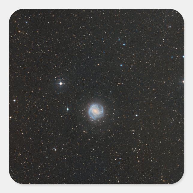 The Southern Pinwheel Galaxy 2 Square Sticker (Front)