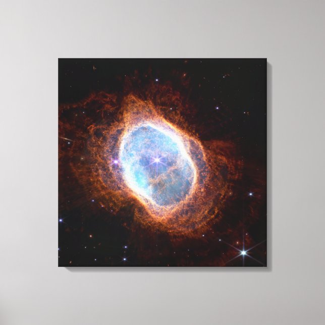 The Southern Ring Nebula Canvas Print (Front)