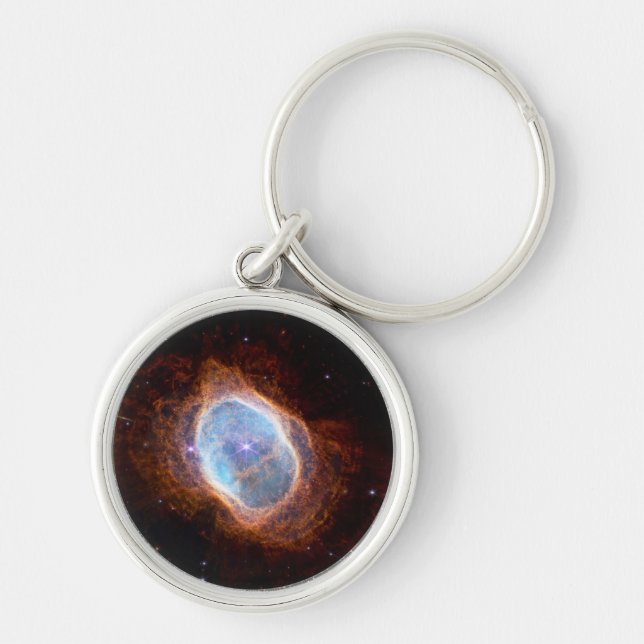 The Southern Ring Nebula Keychain (Front)