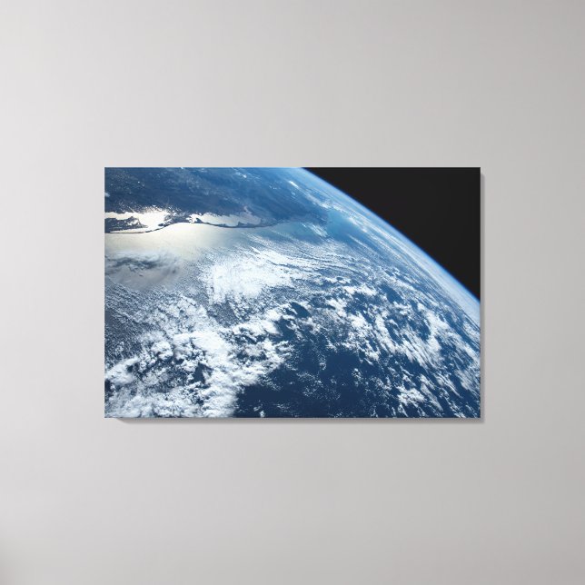 The Southern Tip Of Brazil Bordering Uruguay. Canvas Print (Front)