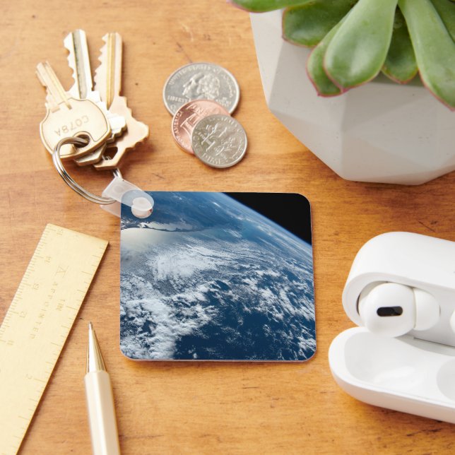 The Southern Tip Of Brazil Bordering Uruguay. Keychain (Desk)