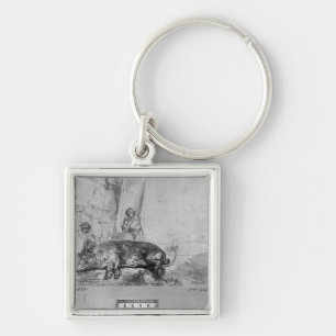 The Sow, 1643 Keychain