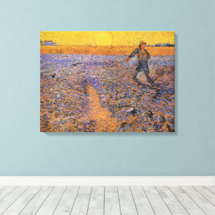 The Sower by Vincent van Gogh Canvas Print