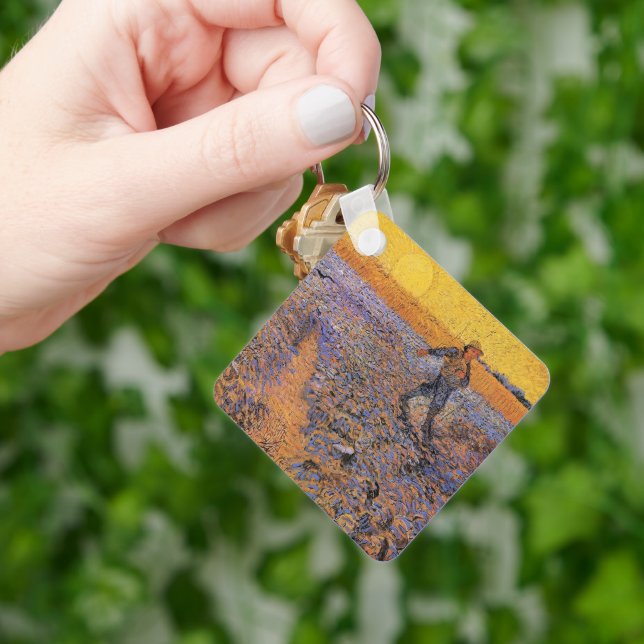 The Sower by Vincent van Gogh Keychain (Hand)