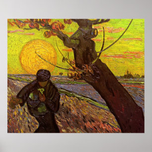 The Sower by Vincent van Gogh Poster