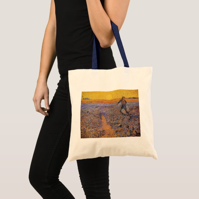 The Sower by Vincent van Gogh Tote Bag (Front (Product))