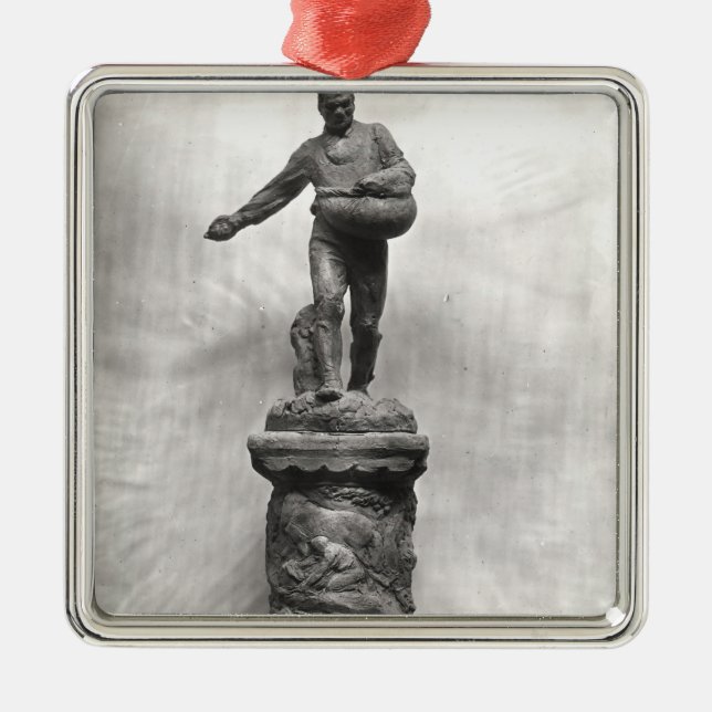 The Sower Metal Ornament (Front)