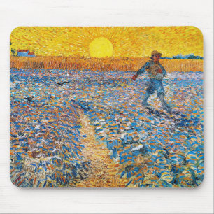 The Sower, Van Gogh Mouse Pad